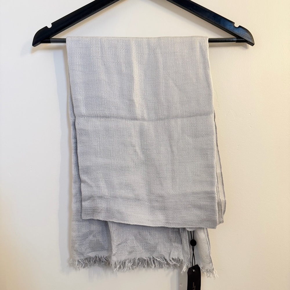 NWT Rag & Bone Gray Fringed Scarf - Picture 6 of 7